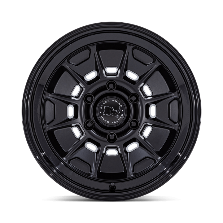 Felga aluminiowa BR021 MONDO Matte Black W/ Gloss Black Lip BLACK RHINO - ujęcie 3