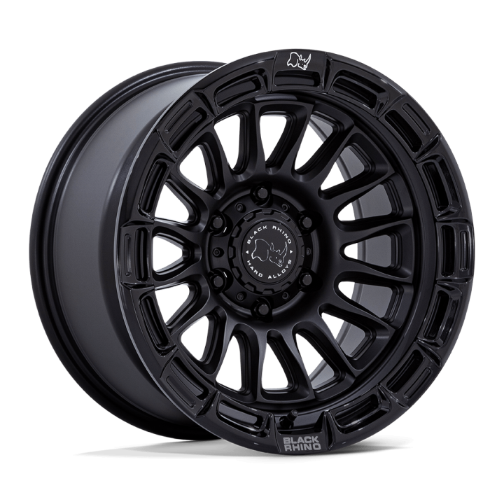 Felga aluminiowa BR025 RIVAL Matte Black W/ Gloss Black Lip BLACK RHINO