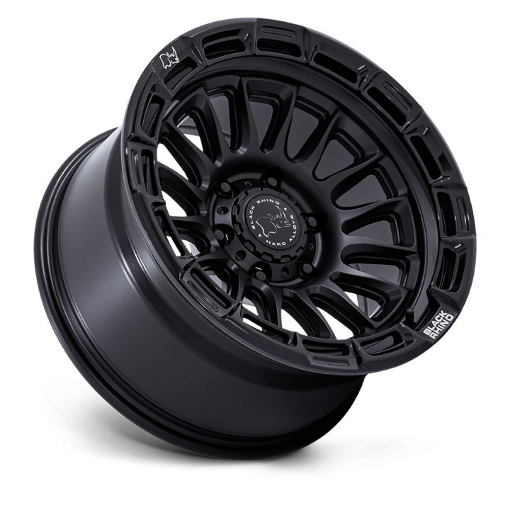 Felga aluminiowa BR025 RIVAL Matte Black W/ Gloss Black Lip BLACK RHINO - ujęcie 3