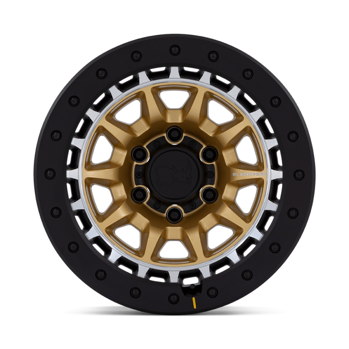 Felga aluminiowa BR016 TUSK Matte Gold Machined Ring W/ Black Rock Guard BLACK RHINO - ujęcie 2