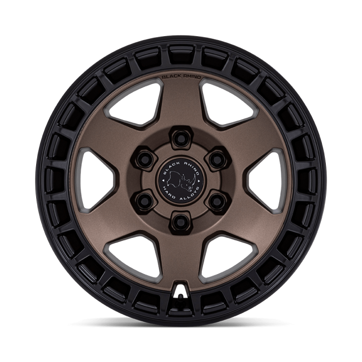 Felga aluminiowa BR022 BAHARI Burnt Bronze W/ Matte Black Lip BLACK RHINO - ujęcie 2