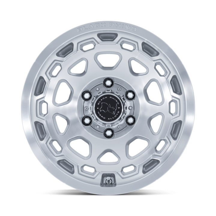 Felga aluminiowa BR026 CONGO Gloss Silver W/ Machined Face BLACK RHINO - ujęcie 3