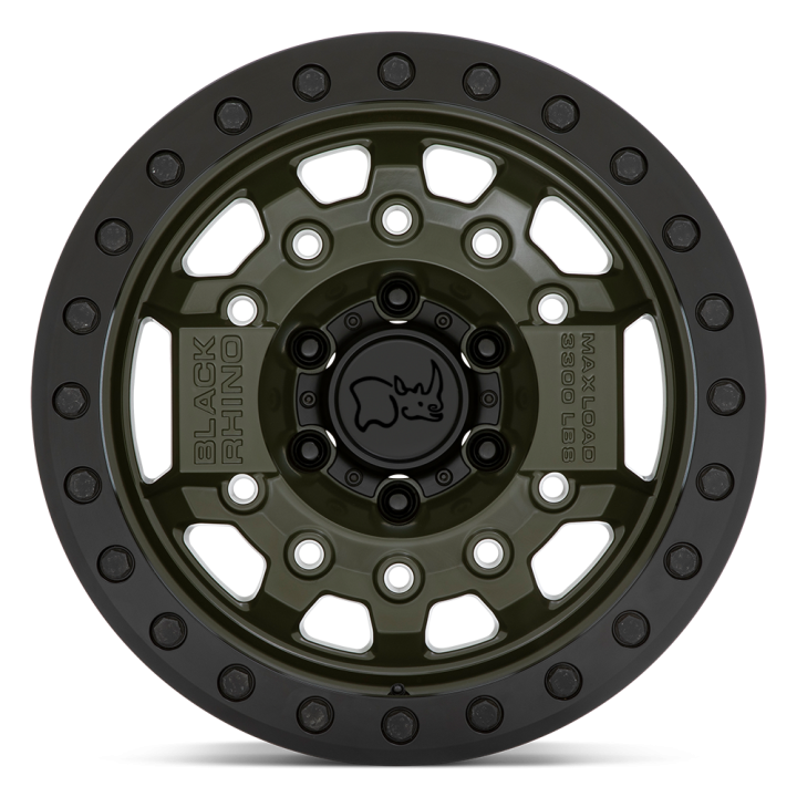 Felga aluminiowa AVENGER BEADLOCK Olive Drab Green W/ Black Hardware BLACK RHINO - ujęcie 2