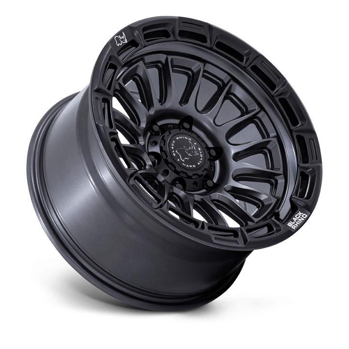 Felga aluminiowa BR025 RIVAL Matte Gunmetal W/ Matte Black Lip BLACK RHINO - ujęcie 3