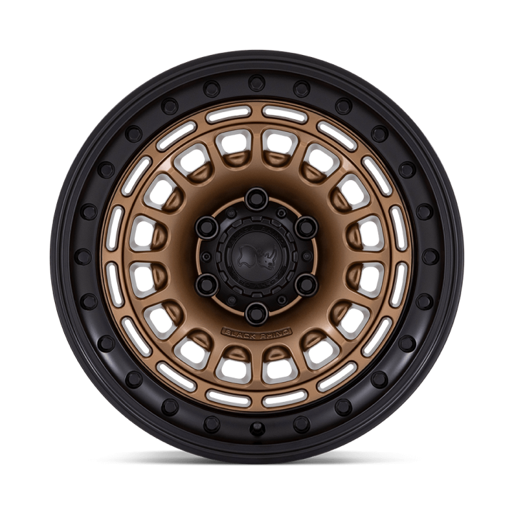 Felga aluminiowa BR014 SAHARA Matte Bronze W/ Gloss Black Lip BLACK RHINO - ujęcie 2