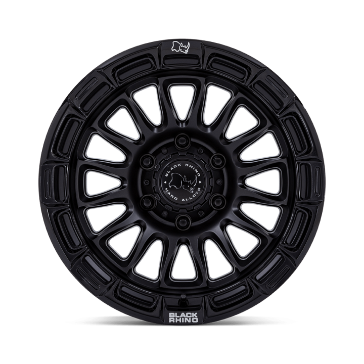 Felga aluminiowa BR025 RIVAL Matte Black W/ Gloss Black Lip BLACK RHINO - ujęcie 2