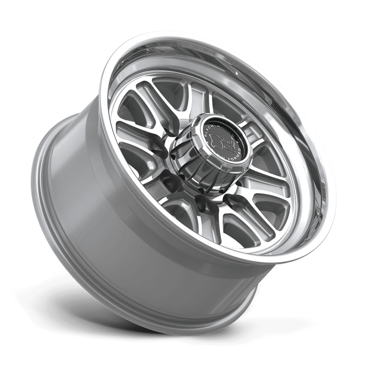 Felga aluminiowa BR032 ECHO Gloss Silver W/ Machined Face BLACK RHINO - ujęcie 2