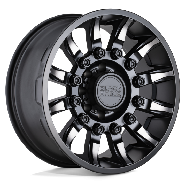 Felga aluminiowa MISSION Matte Black W/ Machined Tinted Spokes BLACK RHINO