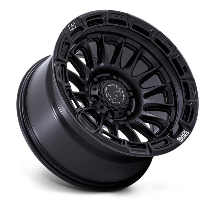 Felga aluminiowa BR025 RIVAL Matte Black W/ Gloss Black Lip BLACK RHINO - ujęcie 3