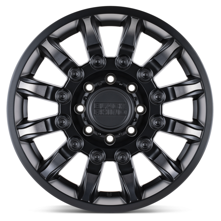 Felga aluminiowa MISSION Matte Black W/ Machined Tinted Spokes BLACK RHINO - ujęcie 2
