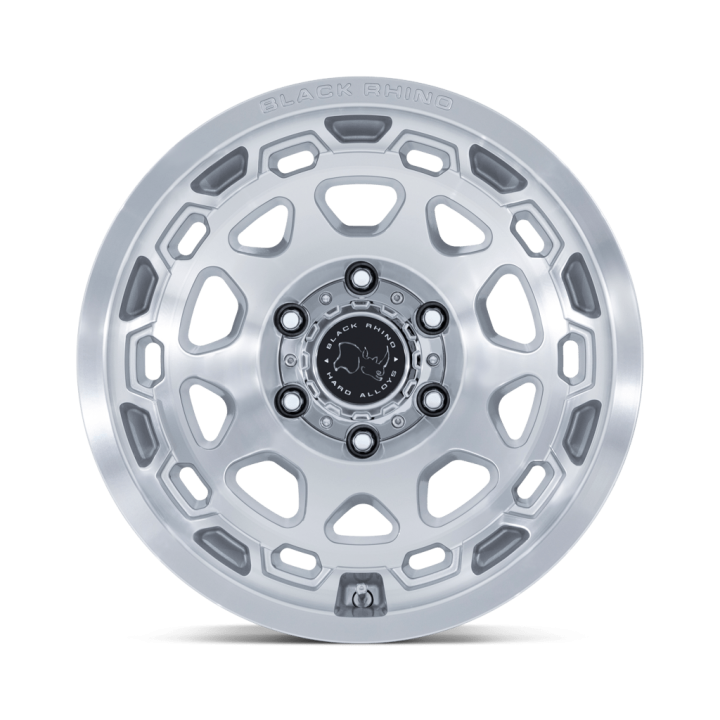 Felga aluminiowa BR026 CONGO Gloss Silver W/ Machined Face BLACK RHINO - ujęcie 3