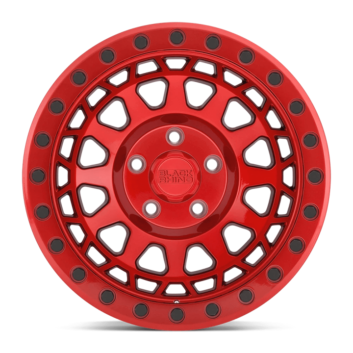 Felga aluminiowa Candy RED W/ Black Bolts Primm Black Rhino - ujęcie 3