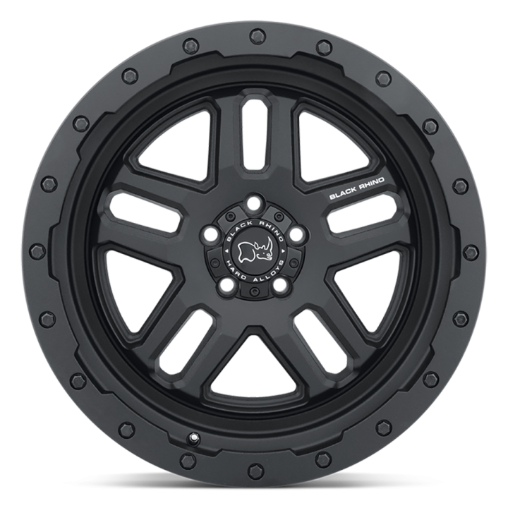 Felga aluminiowa Textured Matte Black Barstow Black Rhino - ujęcie 3