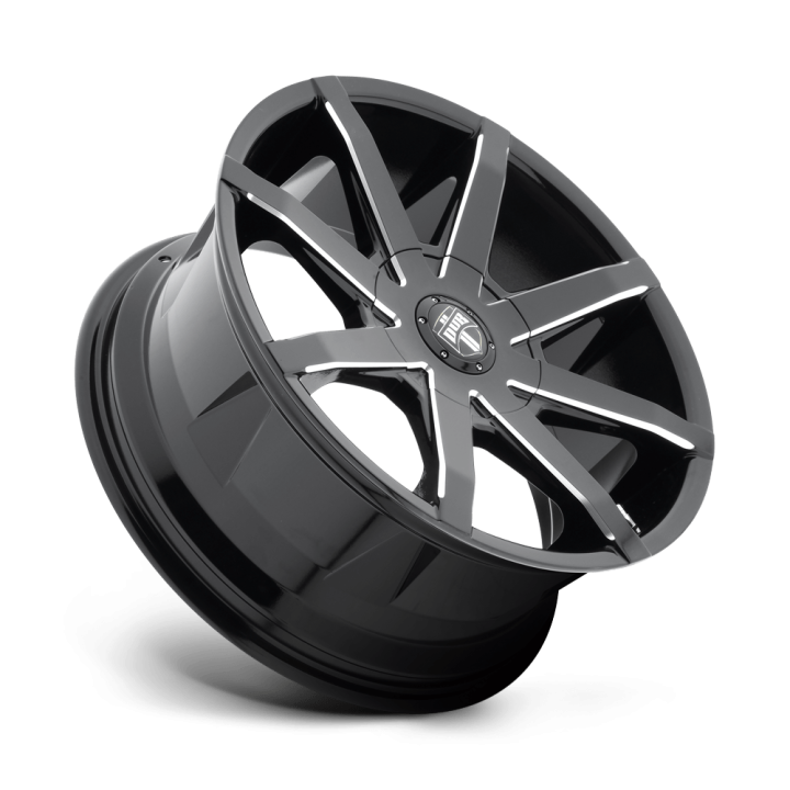 Felga aluminiowa S109 PUSH Gloss Black Milled DUB - ujęcie 2
