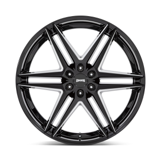 Felga aluminiowa S267 DIRTY DOG Glossy Black Milled DUB - ujęcie 2