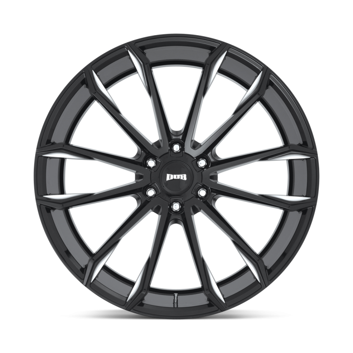 Felga aluminiowa S252 CLOUT Gloss Black Milled DUB - ujęcie 3