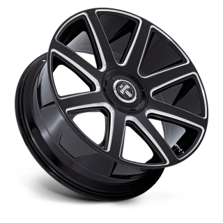 Felga aluminiowa DC273 PULL Gloss Black Milled DUB - ujęcie 2