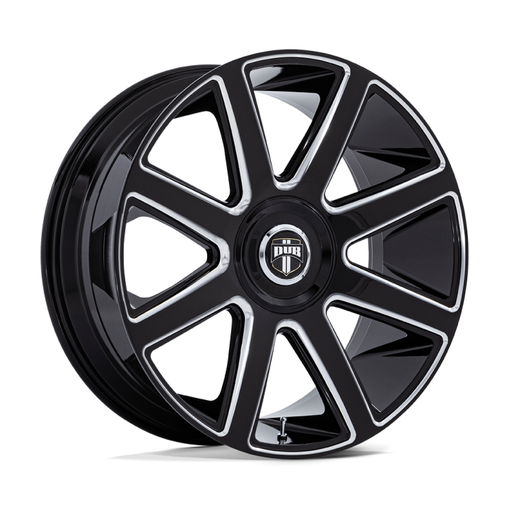 Felga aluminiowa DC273 PULL Gloss Black Milled DUB