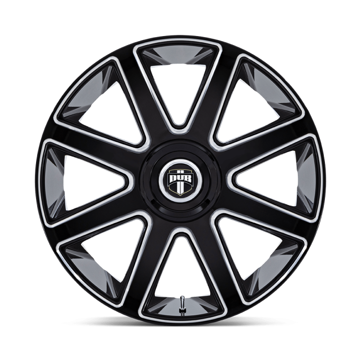 Felga aluminiowa DC273 PULL Gloss Black Milled DUB - ujęcie 3
