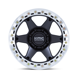 Felga aluminiowa KM238 VI BEADLOCK Satin Black W/ Machined Ring KMC - ujęcie 2