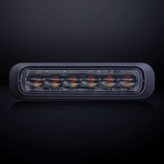 Lampa ostrzegawcza Strands Dark Knight 6 LED, klosz przyciemniany
