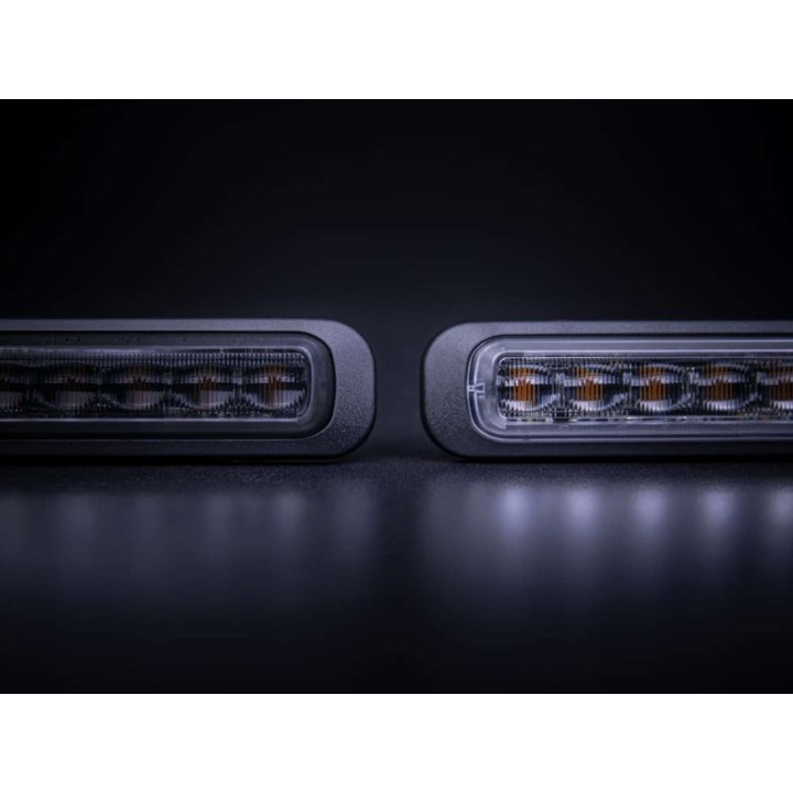 Lampa ostrzegawcza Strands Dark Knight 6 LED, klosz przyciemniany - ujęcie 3