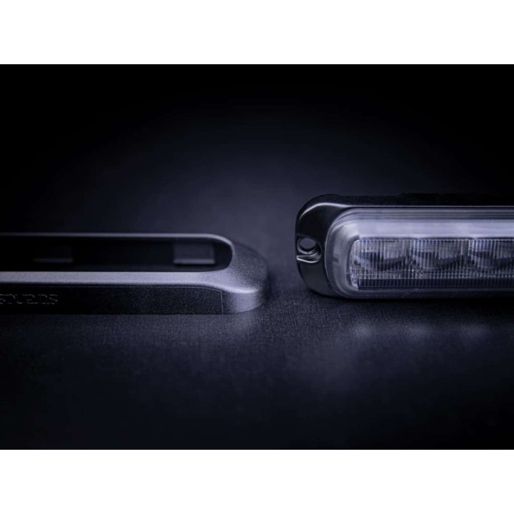 Lampa ostrzegawcza Strands Dark Knight 6 LED, klosz przyciemniany - ujęcie 4