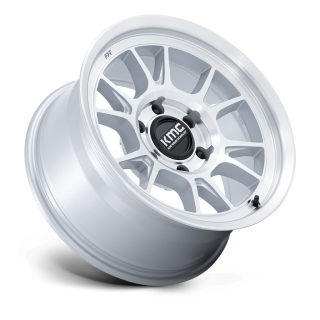 Felga aluminiowa KM729 RANGE Gloss Silver W/ Machined Face KMC - ujęcie 2