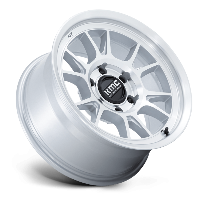 Felga aluminiowa KM729 RANGE Gloss Silver W/ Machined Face KMC - ujęcie 2