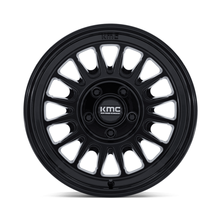 Felga aluminiowa KM733 IMPACT FFT Gloss Black KMC - ujęcie 3