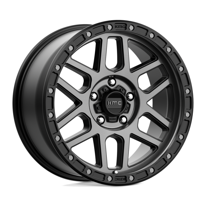 Felga aluminiowa KM544 Mesa Satin Black W/ Gray Tint KMC