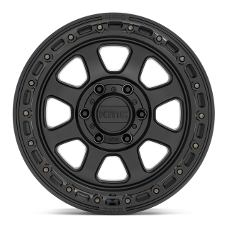 Felga aluminiowa CHASE Satin Black W/ Gloss Black Lip KMC - ujęcie 2