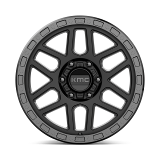 Felga aluminiowa KM544 MESA Satin Black W/ Gloss Black Lip KMC - ujęcie 2