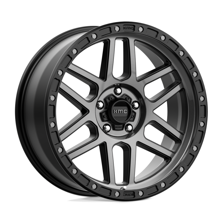 Felga aluminiowa KM544 MESA Satin Black W/ Gray Tint KMC