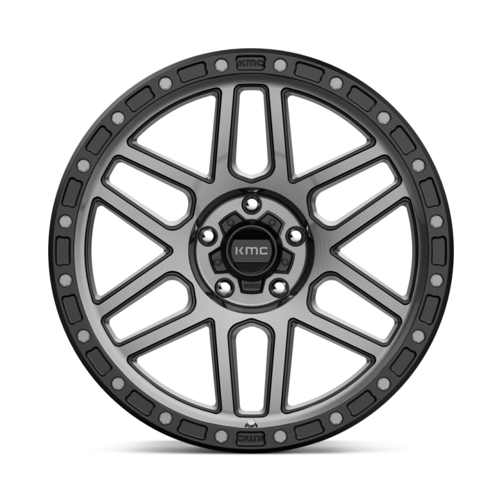 Felga aluminiowa KM544 MESA Satin Black W/ Gray Tint KMC - ujęcie 2