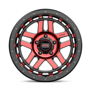 Felga aluminiowa KM540 RECON Gloss Black Machined W/ Red Tint KMC - ujęcie 2