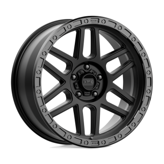 Felga aluminiowa KM544 MESA Satin Black W/ Gloss Black Lip KMC