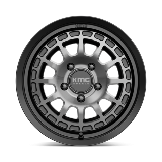 Felga aluminiowa KM719 CANYON Satin Black W/ Gray Tint KMC - ujęcie 2