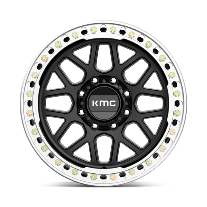 Felga aluminiowa KM235 GRENADE CRAWL BEADLOCK Satin Black KMC - ujęcie 3
