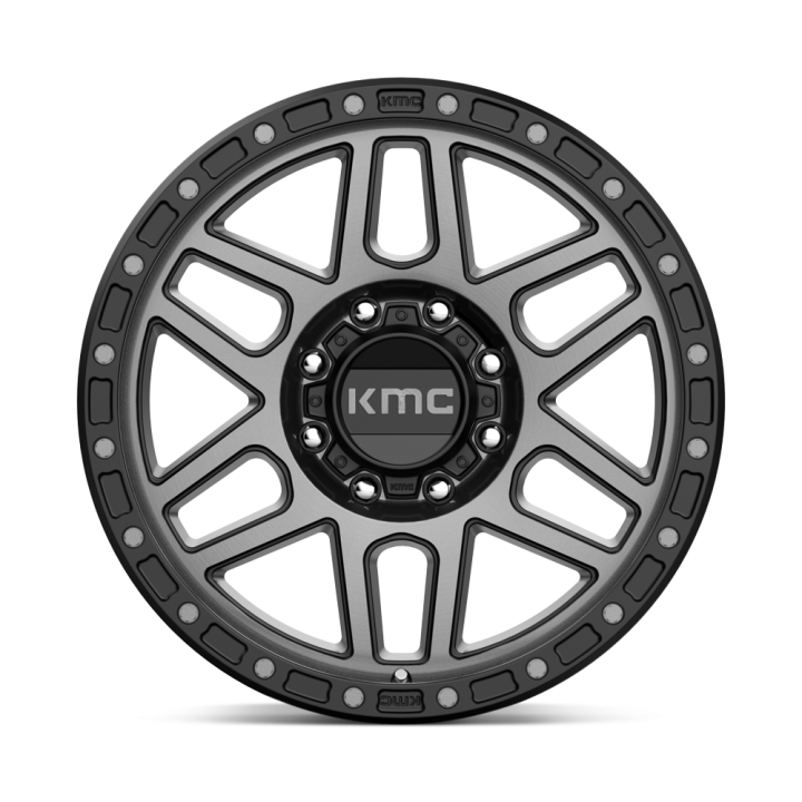 Felga aluminiowa KM544 MESA Satin Black W/ Gray Tint KMC - ujęcie 2
