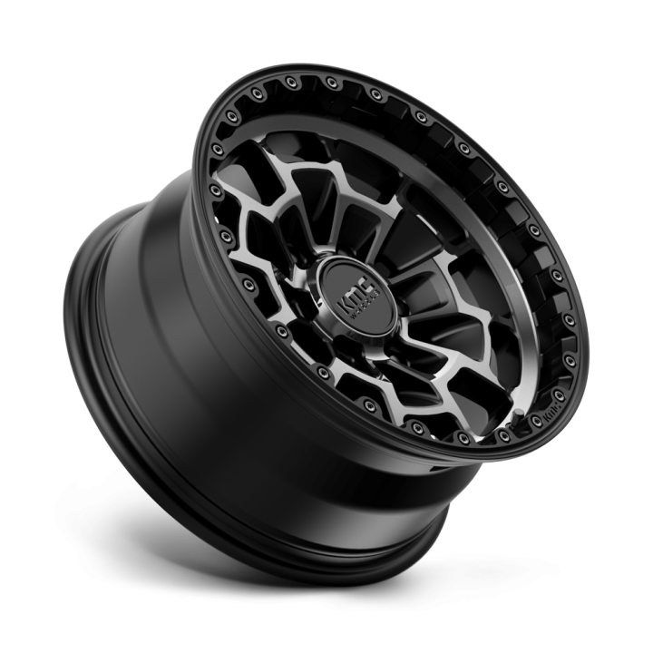 Felga aluminiowa KM718 SUMMIT Satin Black W/ Gray Tint KMC - ujęcie 3