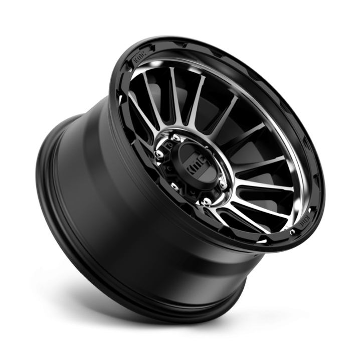 Felga aluminiowa KM542 IMPACT Satin Black Machined KMC - ujęcie 2