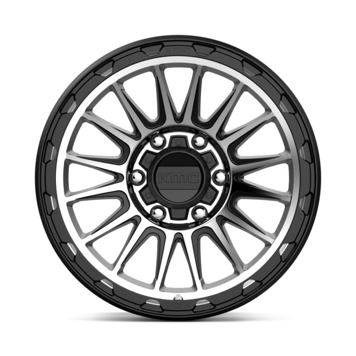 Felga aluminiowa KM542 IMPACT Satin Black Machined KMC - ujęcie 3