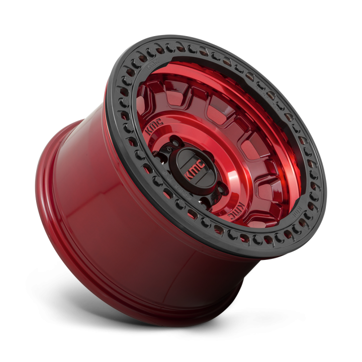 Felga aluminiowa KM236 TANK BEADLOCK Candy Red KMC - ujęcie 2