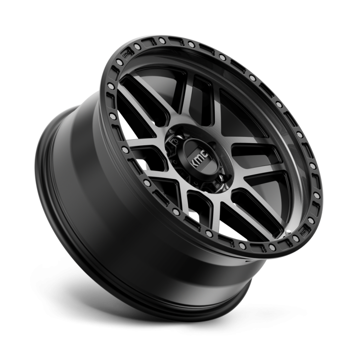 Felga aluminiowa KM544 MESA Satin Black W/ Gray Tint KMC - ujęcie 2