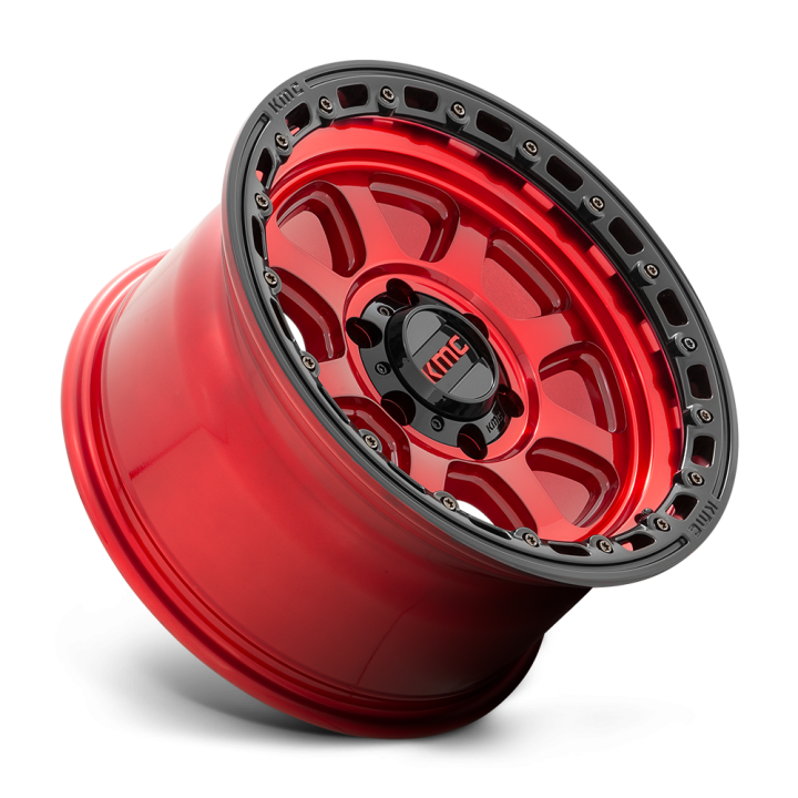 Felga aluminiowa KM548 CHASE Candy Red W/ Black Lip KMC - ujęcie 2