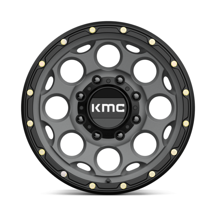 Felga aluminiowa KM541 DIRTY HARRY Satin Gray W/ Black Lip KMC - ujęcie 3