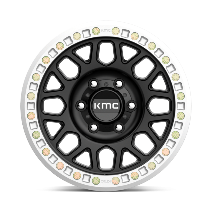 Felga aluminiowa KM234 GRENADE DESERT BEADLOCK Satin Black KMC - ujęcie 3