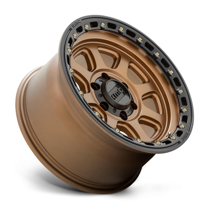 Felga aluminiowa KM548 CHASE Matte Bronze W/ Black Lip KMC - ujęcie 3