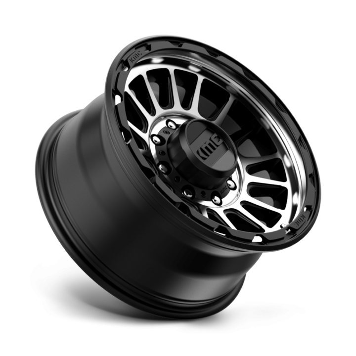 Felga aluminiowa KM542 IMPACT Satin Black Machined KMC - ujęcie 3